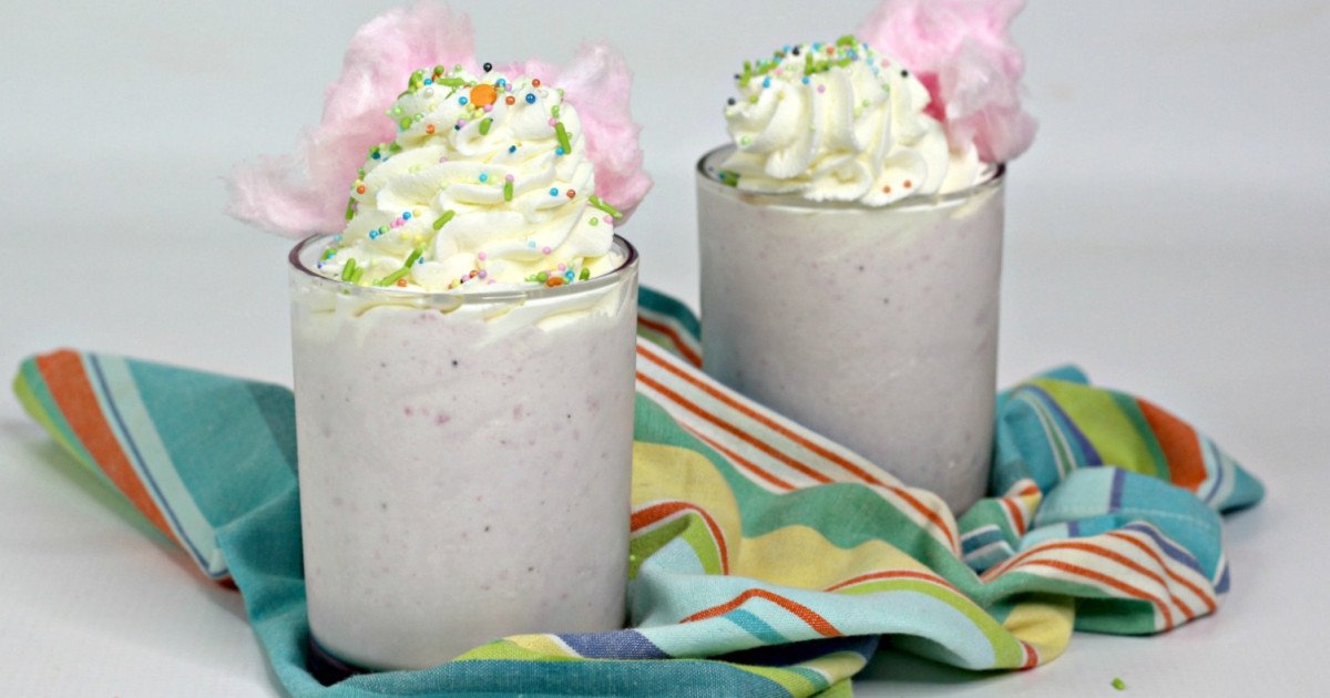 How to Make Cotton Candy Blizzard at Home
