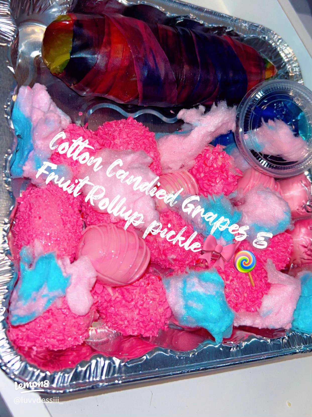 How to Make Cotton Candy Grapes at Home