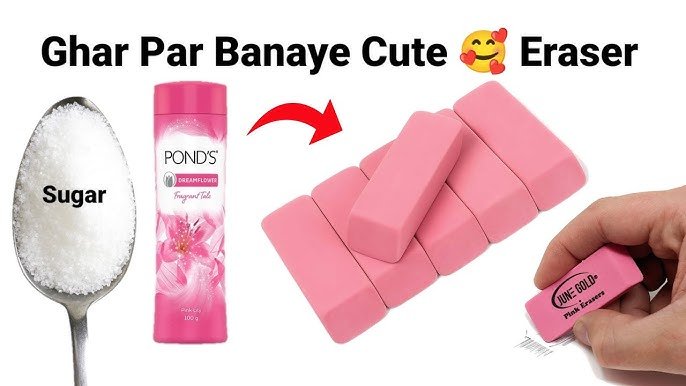 How to Make Eraser Clay at Home