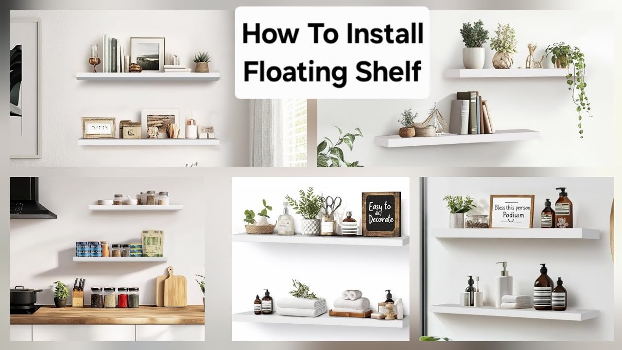 How to Make White Shelf in Bedroom