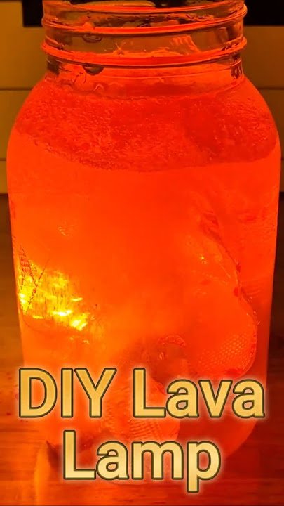 How to Make Your Own Lava Lamp at Home