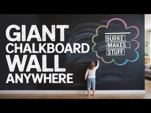 How to Paint a Chalkboard Wall
