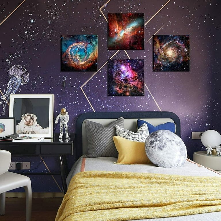 How to Paint a Galaxy Design on Wall