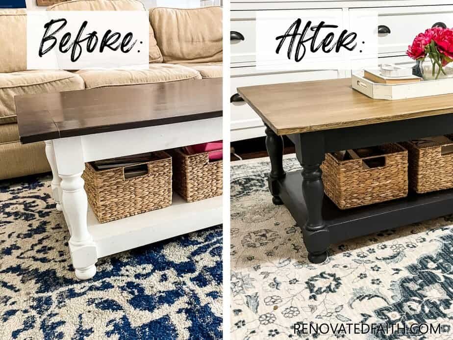 How to Paint a Living Room Table