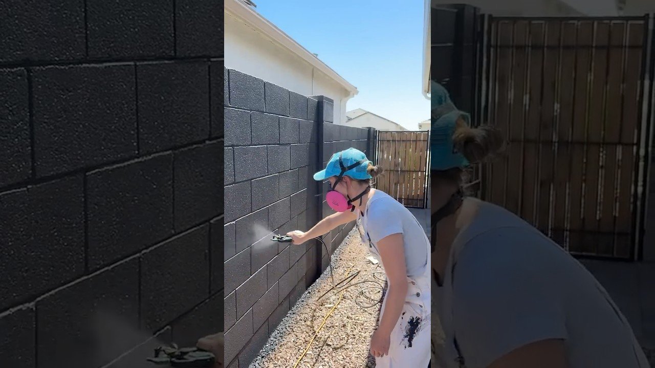 How to Paint Cinder Block Wall