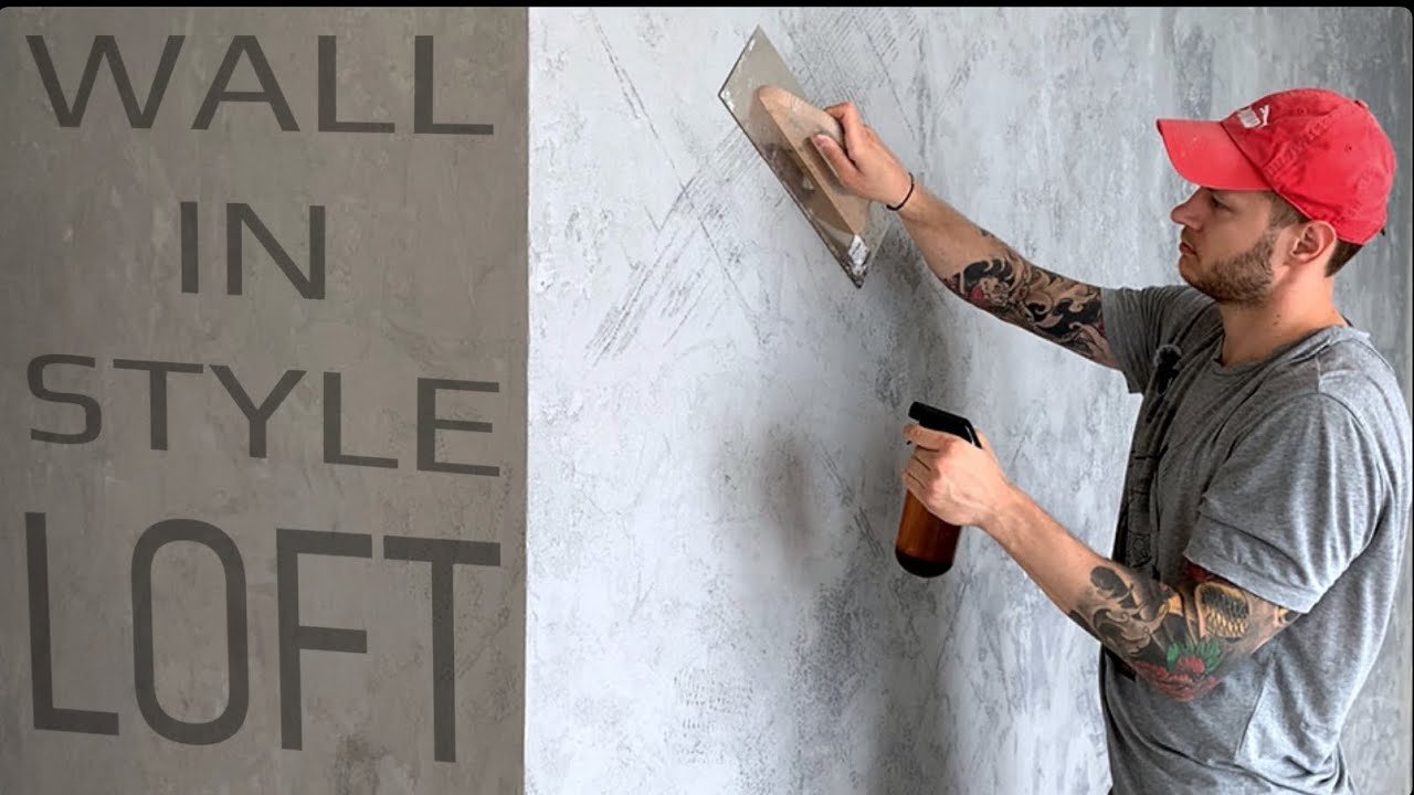How to Paint Faux Concrete Wall