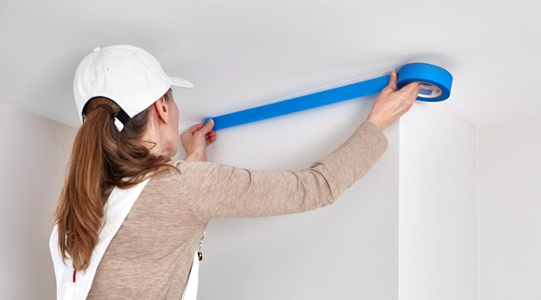 How to Paint Straight Lines on a Wall
