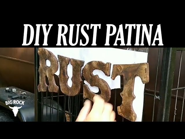 How to Patina Steel at Home