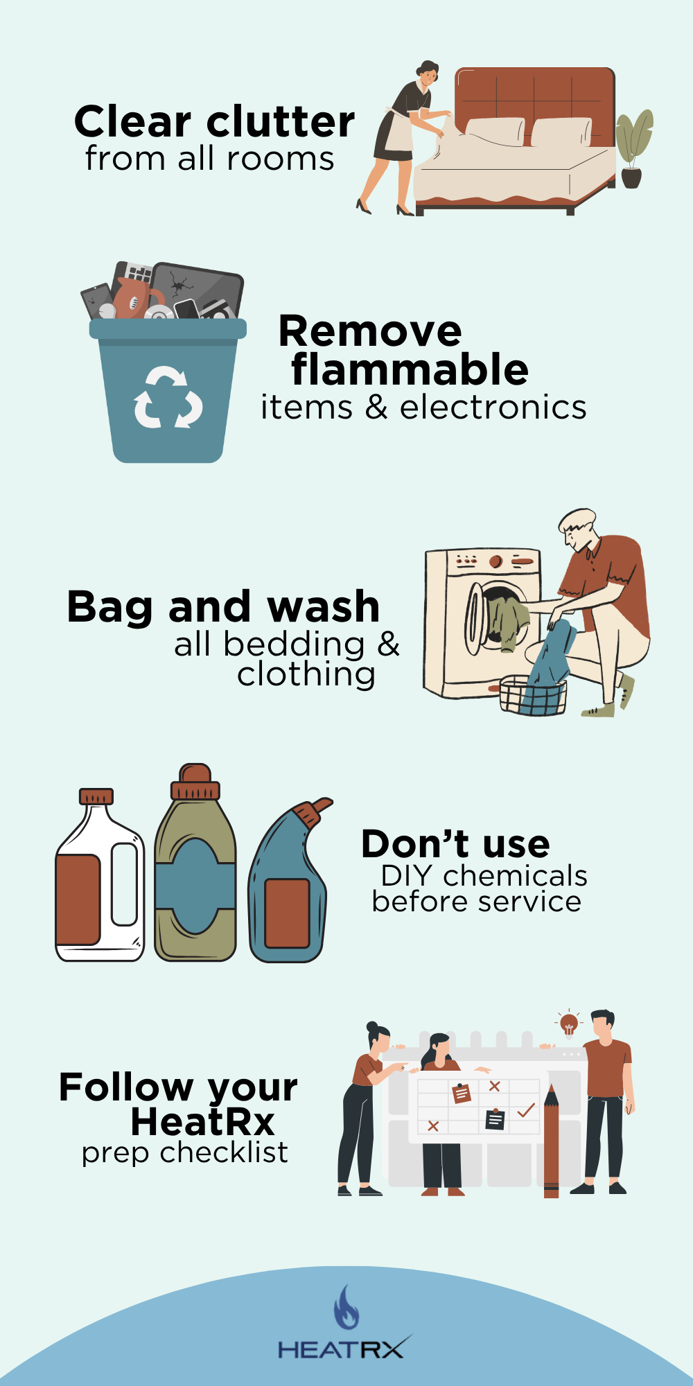 How to Prepare Bedroom for Bed Bug Treatment