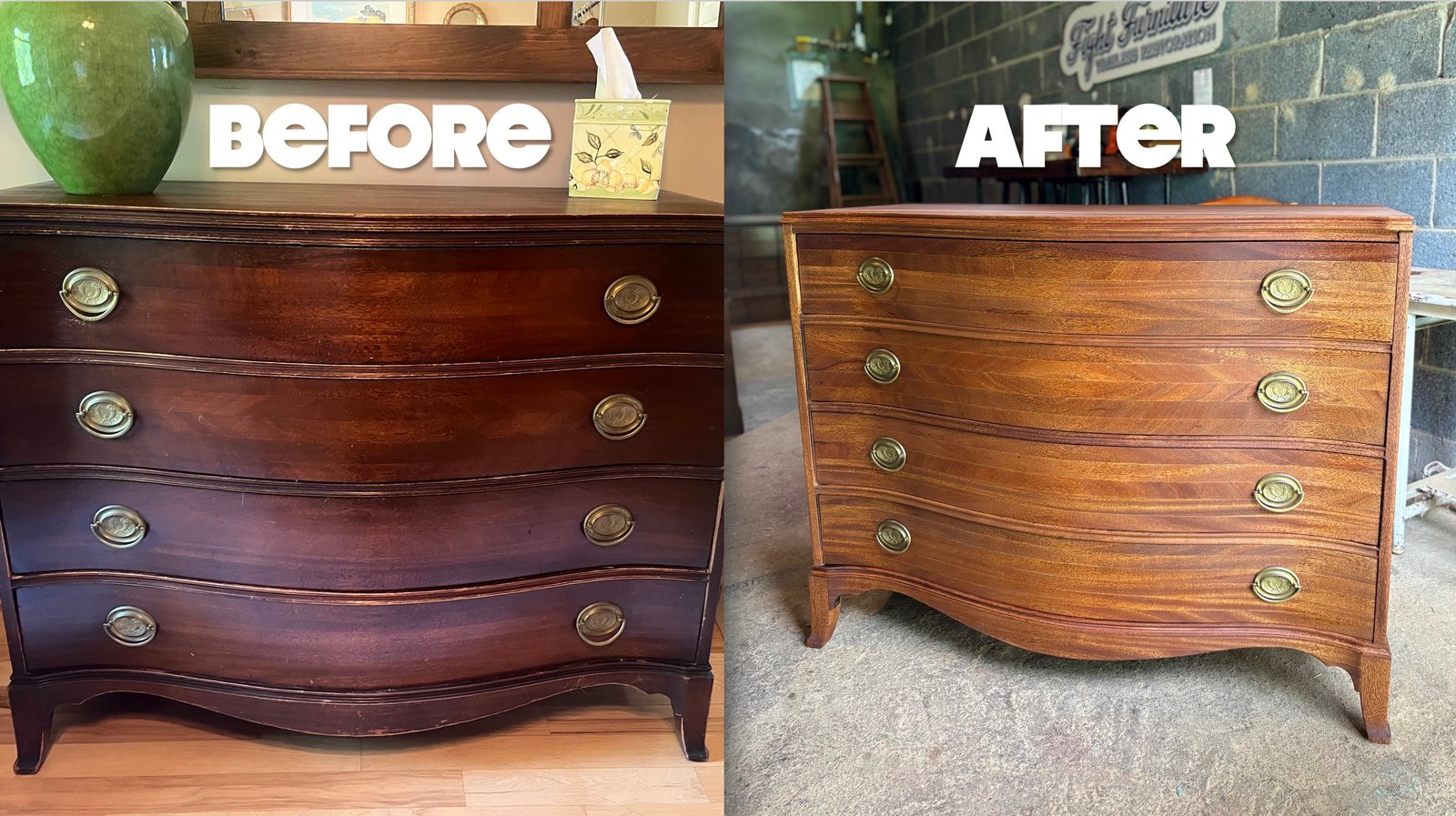 How to Refinish Bedroom Dresser