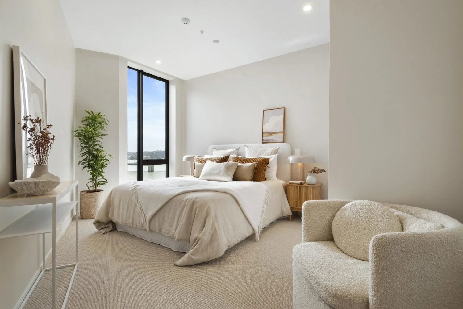 How to Stage Bedroom Nightstand