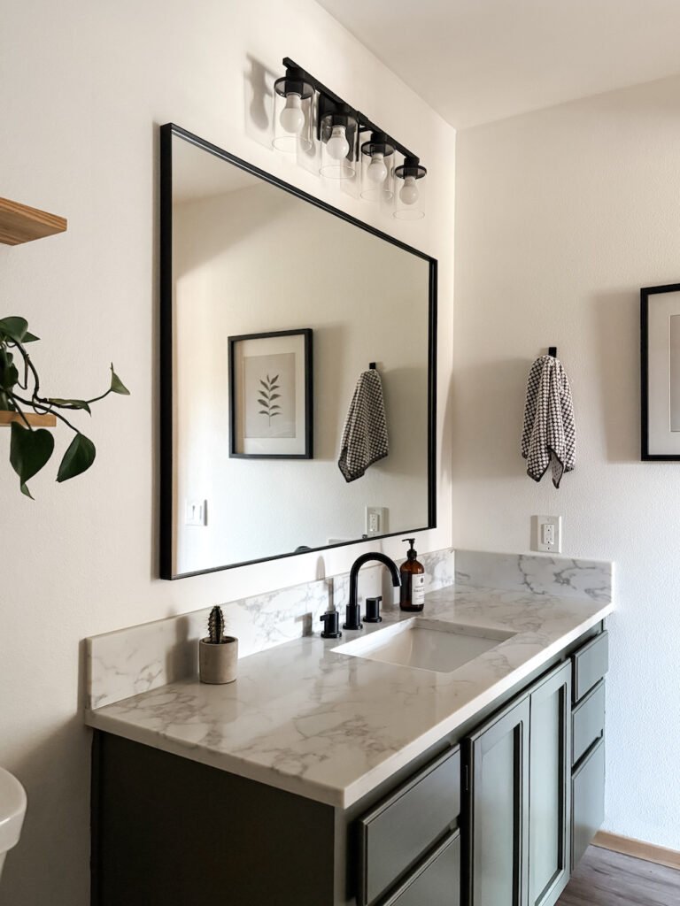 How to Update Bathroom Vanity