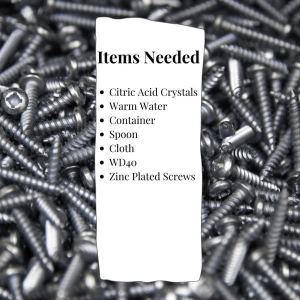 How to Zinc Plate Steel at Home