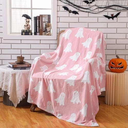 Pink Ghost Blanket Homegoods