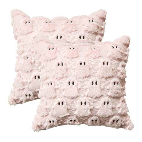 Pink Ghost Pillow Homegoods