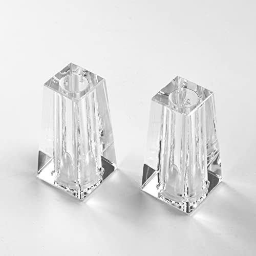 Pinwheel Crystal Salt And Pepper Shakers