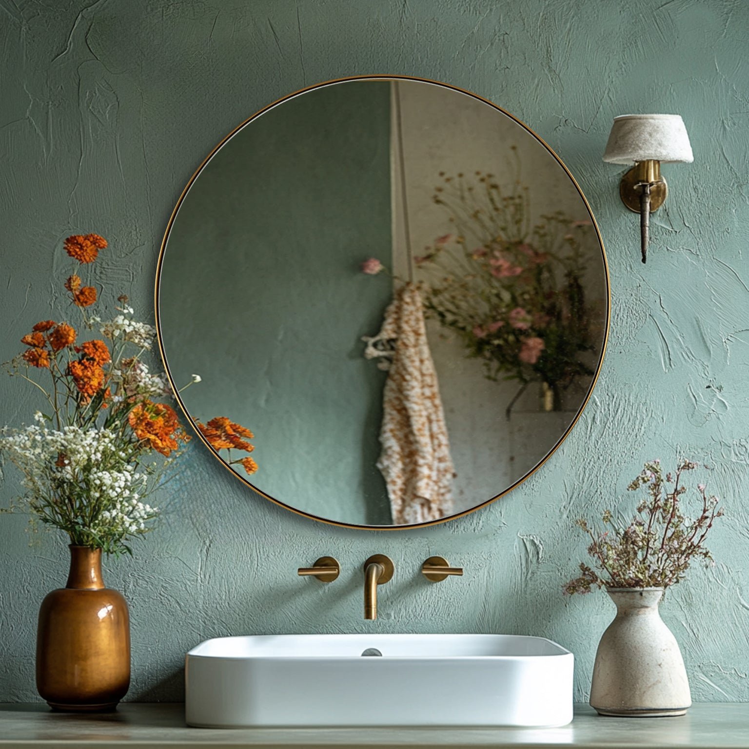 Round Bathroom Mirror Ideas