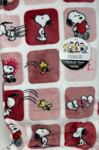 Snoopy Valentine Blanket