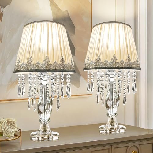 Tahari Crystal Lamps Home Goods