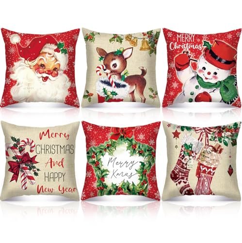 Vintage Christmas Pillows Homegoods