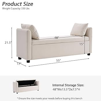 What are Dimensions of Bedroom Bench