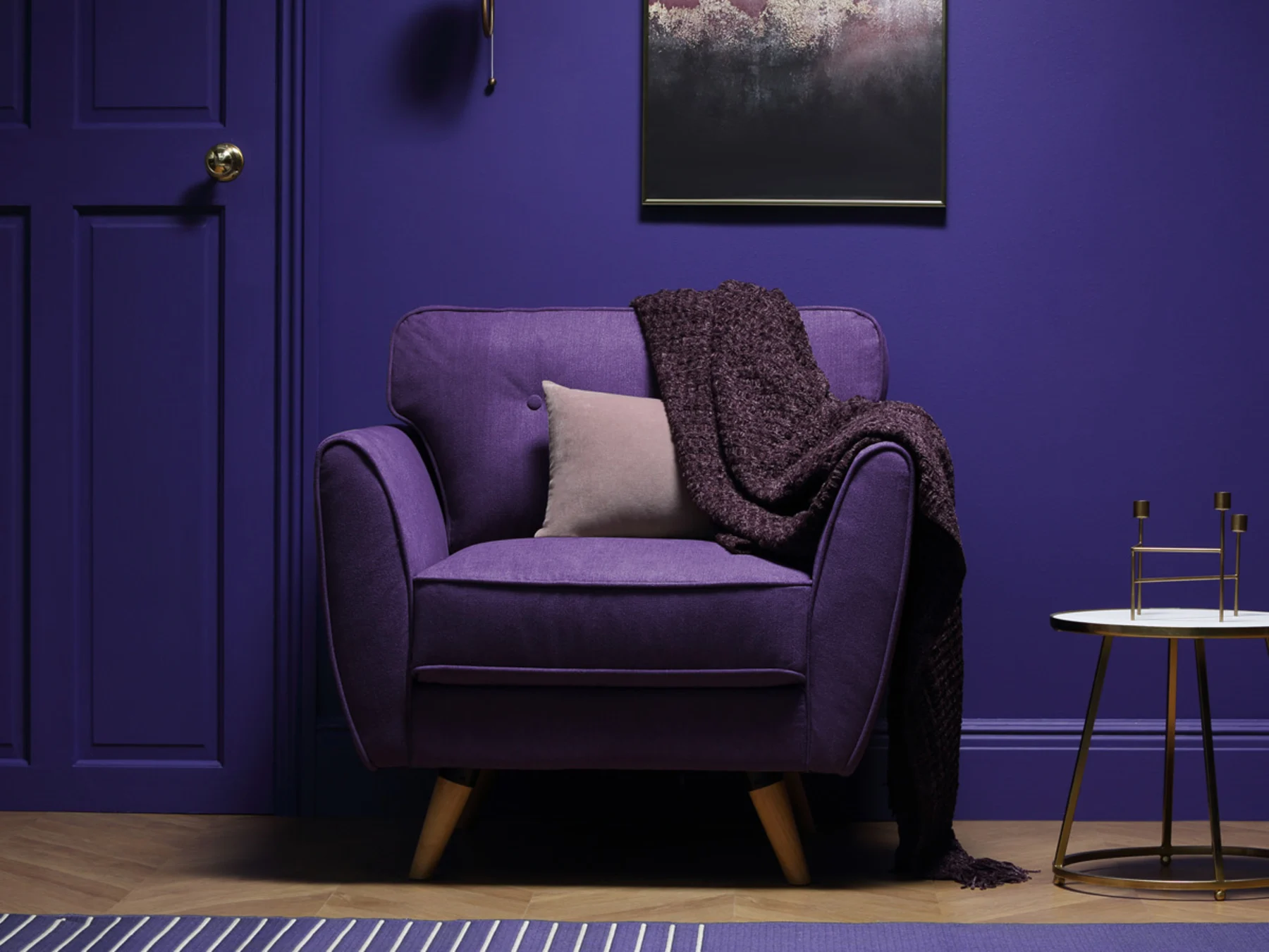 What Brand of Chair is in Monicas Living Room