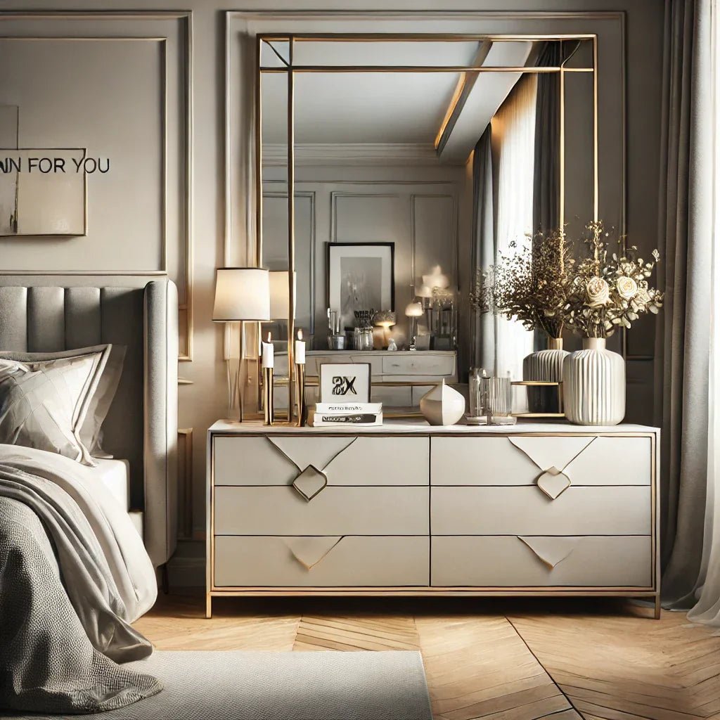 What Shape Mirror Looks Good above Bedroom Dresser