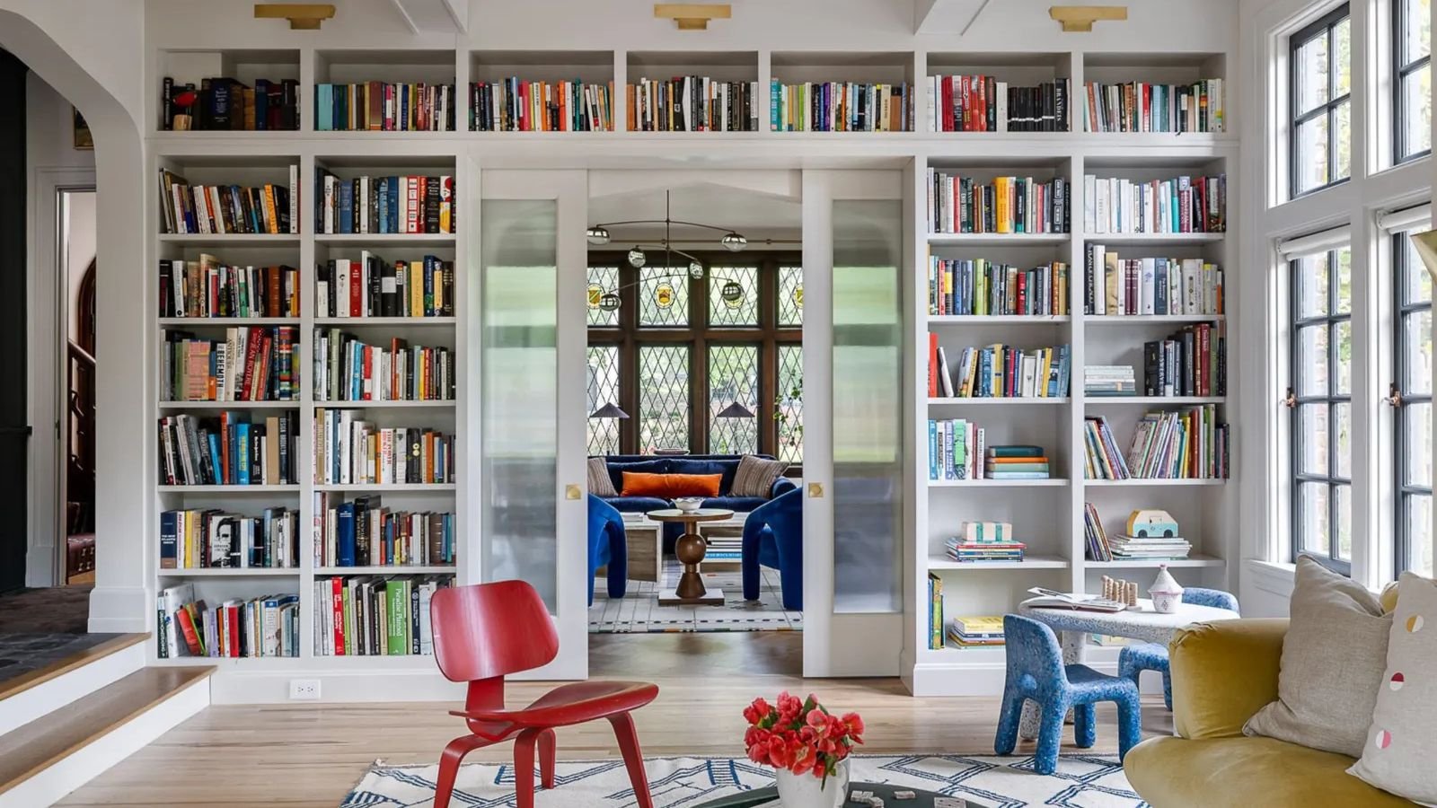 Where to Place Bookcase in Living Room